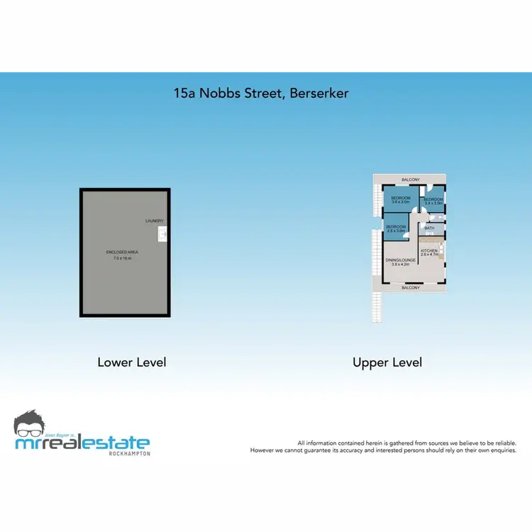 Floorplan of Homely house listing, 15a Nobbs Street, Berserker QLD 4701