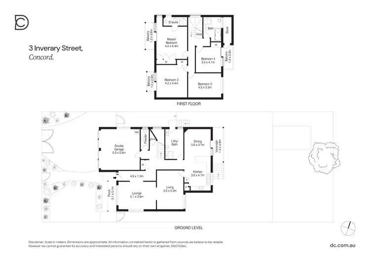 Floorplan of Homely house listing, 3 Inverary Street, Concord NSW 2137