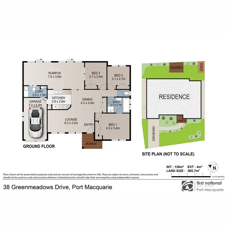 Floorplan of Homely house listing, 38 Greenmeadows Drive, Port Macquarie NSW 2444