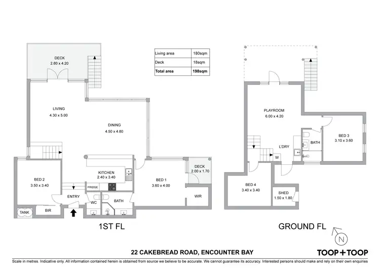 Floorplan of Homely house listing, 22 Cakebread Road, Encounter Bay SA 5211