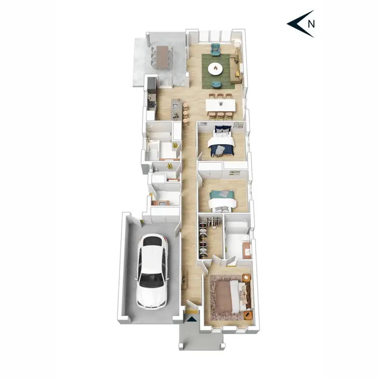 Floorplan of Homely house listing, 167 Second Avenue, Rosebud VIC 3939
