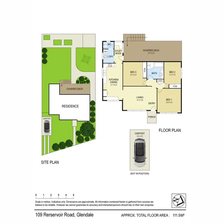 Floorplan of Homely house listing, 109 Reservoir Road, Glendale NSW 2285
