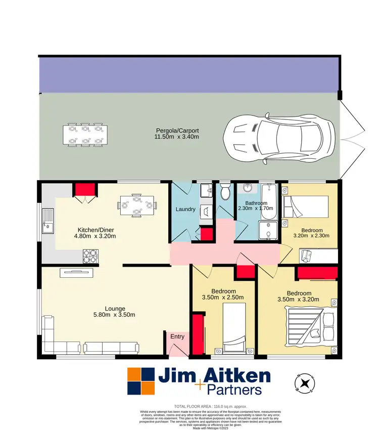 Floorplan of Homely house listing, 4 Banjo Crescent, Emu Plains NSW 2750