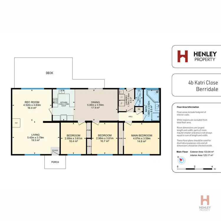 Floorplan of Homely house listing, 4b Katri Close, Berridale NSW 2628