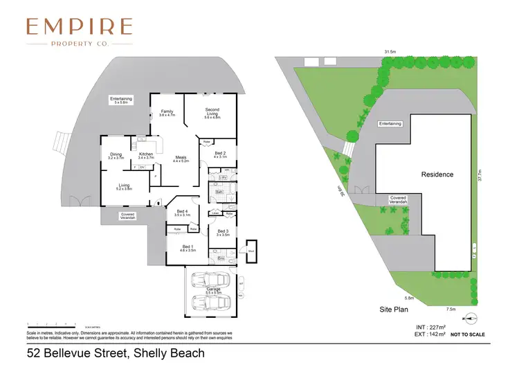 Floorplan of Homely house listing, 52 Bellevue Street, Shelly Beach NSW 2261