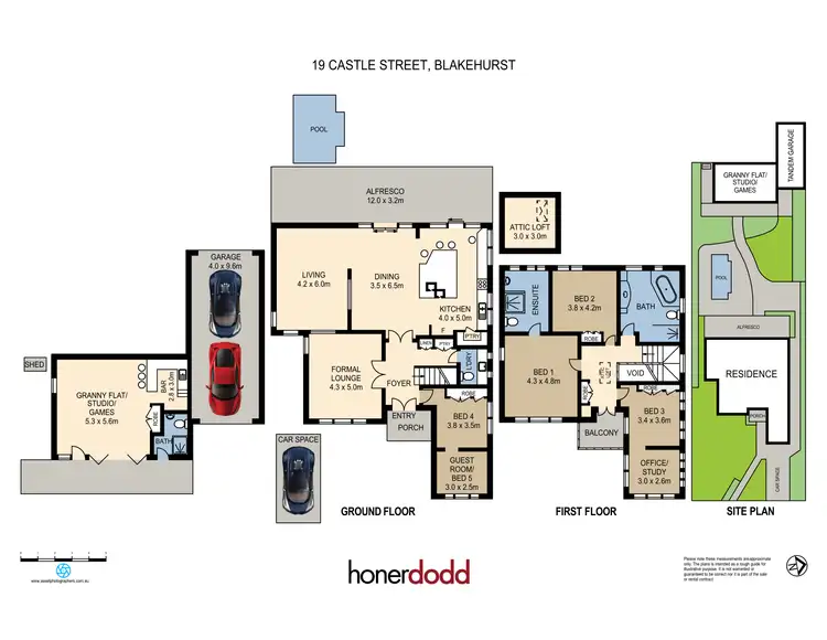 Floorplan of Homely house listing, 19 Castle Street, Blakehurst NSW 2221