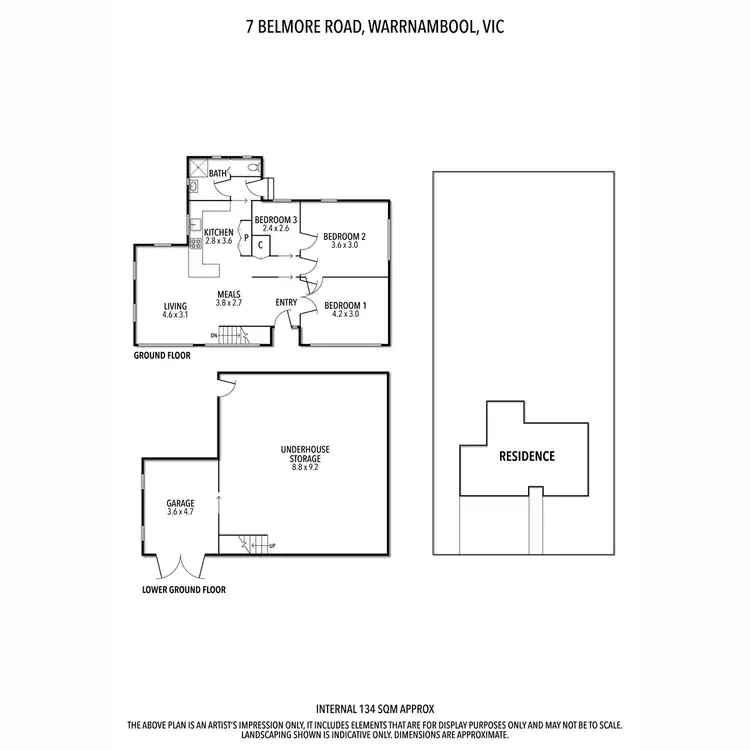 Floorplan of Homely house listing, 1/7 Belmore Road, Warrnambool VIC 3280