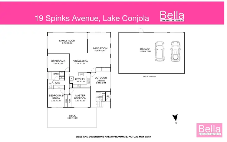 Floorplan of Homely house listing, 19 Spinks Avenue, Lake Conjola NSW 2539