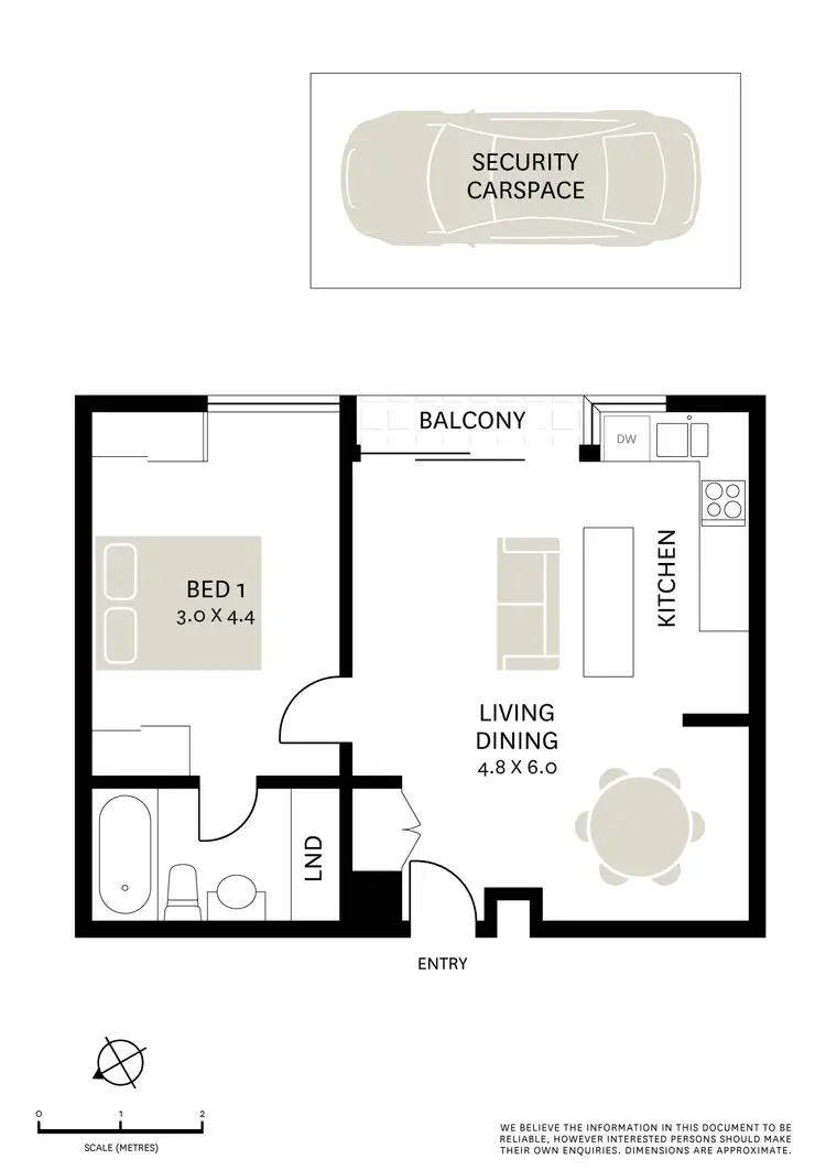 Floorplan of Homely apartment listing, 5c/4 Hampden Street, Paddington NSW 2021