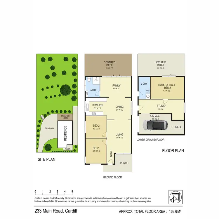 Floorplan of Homely house listing, 233 Main Road, Cardiff NSW 2285