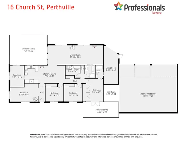 Floorplan of Homely house listing, 16 Church Street, Perthville NSW 2795