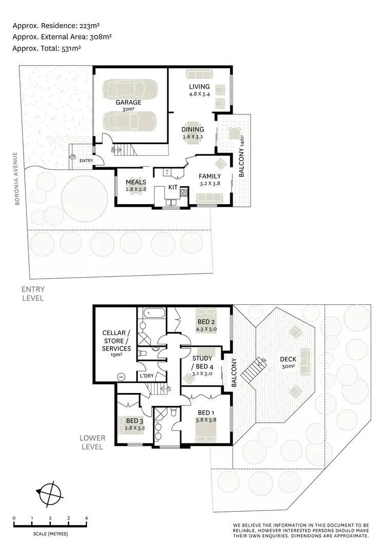 Floorplan of Homely house listing, 1 Boronia Avenue, Hunters Hill NSW 2110