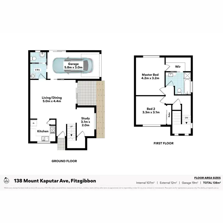 Floorplan of Homely house listing, 138 Mount Kaputar Avenue, Fitzgibbon QLD 4018