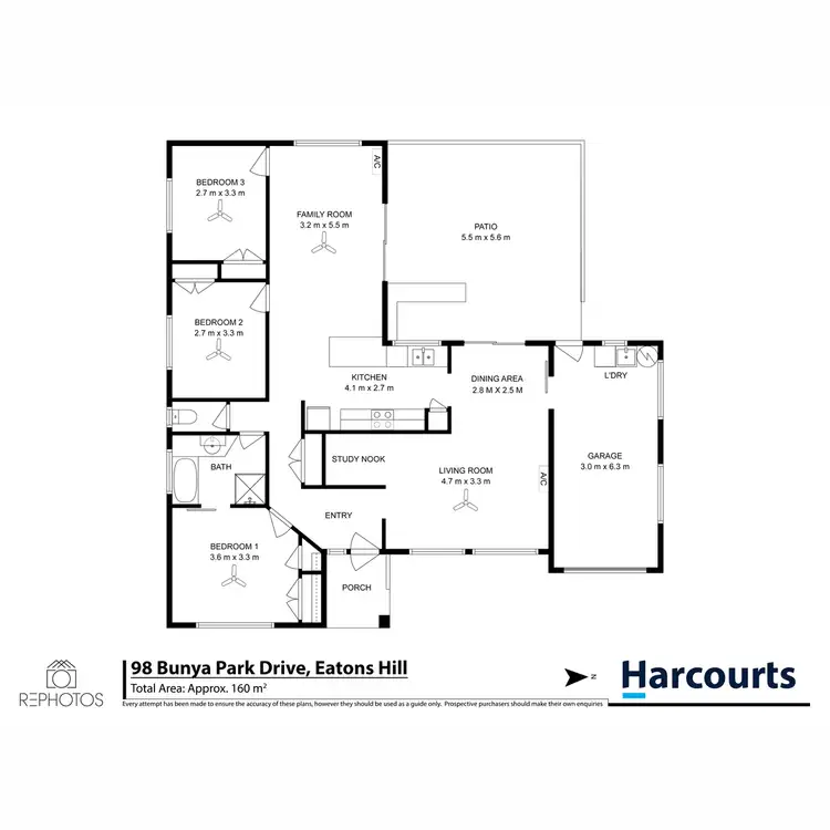Floorplan of Homely house listing, 98 Bunya Park Drive, Eatons Hill QLD 4037