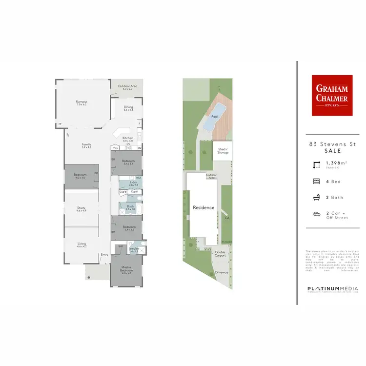 Floorplan of Homely house listing, 83 Stevens Street, Sale VIC 3850