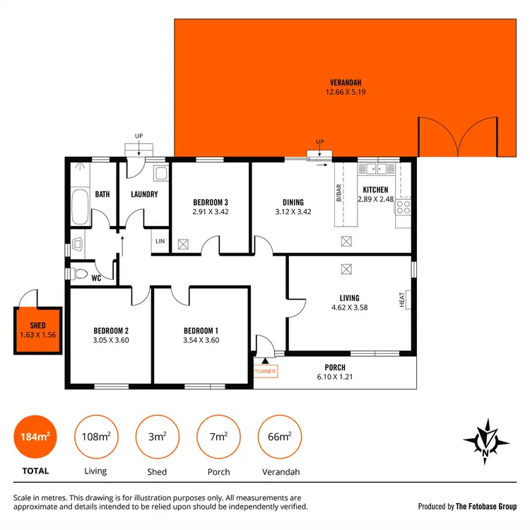 Floorplan of Homely house listing, 22 Denton Court, Wynn Vale SA 5127