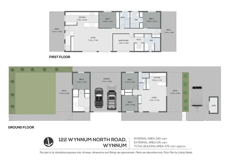 Floorplan of Homely house listing, 122 Wynnum North Road, Wynnum QLD 4178