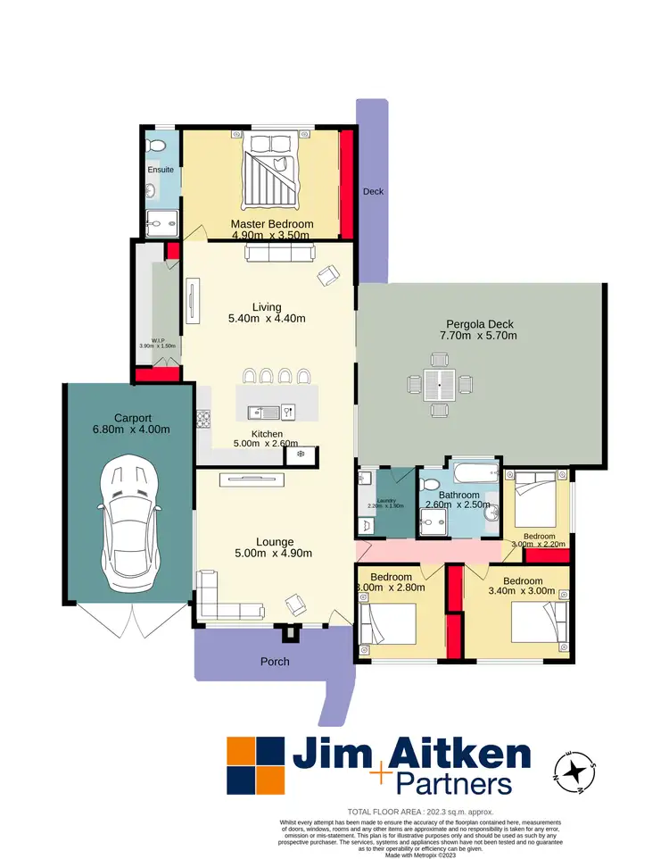 Floorplan of Homely house listing, 9 Ambler Close, Emu Heights NSW 2750