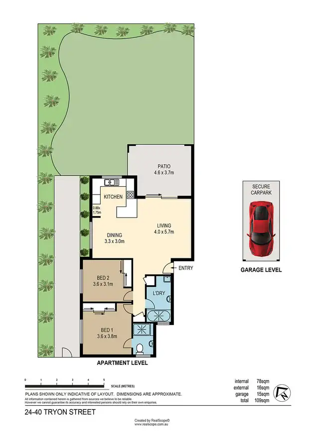 Floorplan of Homely apartment listing, 24/40 Tryon Street, Upper Mount Gravatt QLD 4122