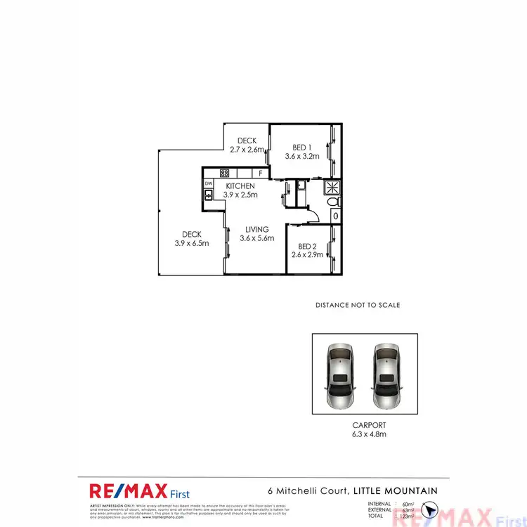 Floorplan of Homely house listing, 2/6 Mitchelli Court, Little Mountain QLD 4551