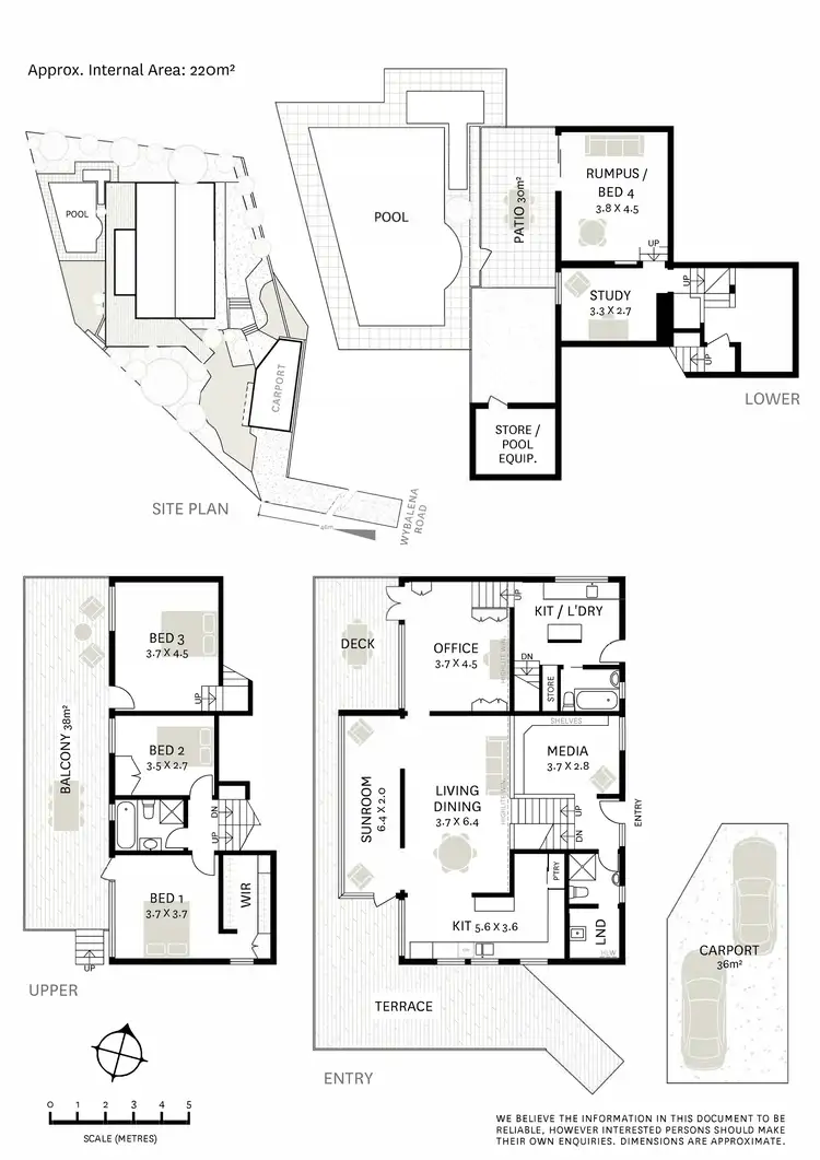 Floorplan of Homely house listing, 25a Wybalena Road, Hunters Hill NSW 2110