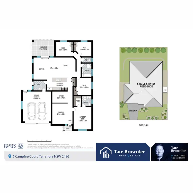 Floorplan of Homely house listing, 6 Campfire Court, Terranora NSW 2486