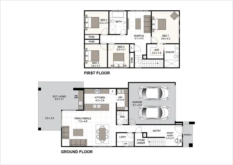Floorplan of Homely house listing, 5 Kunjin Street, Austral NSW 2179
