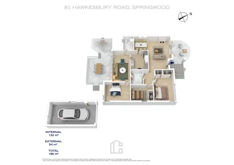 Floorplan of Homely house listing, 81 Hawkesbury Road, Springwood NSW 2777