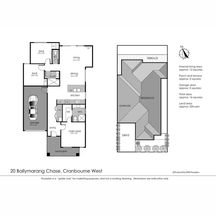 Floorplan of Homely house listing, 20 Ballymarang Chase, Cranbourne West VIC 3977