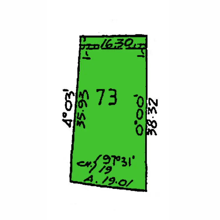 Floorplan of Homely land listing, 5 White Court, Wurruk VIC 3850