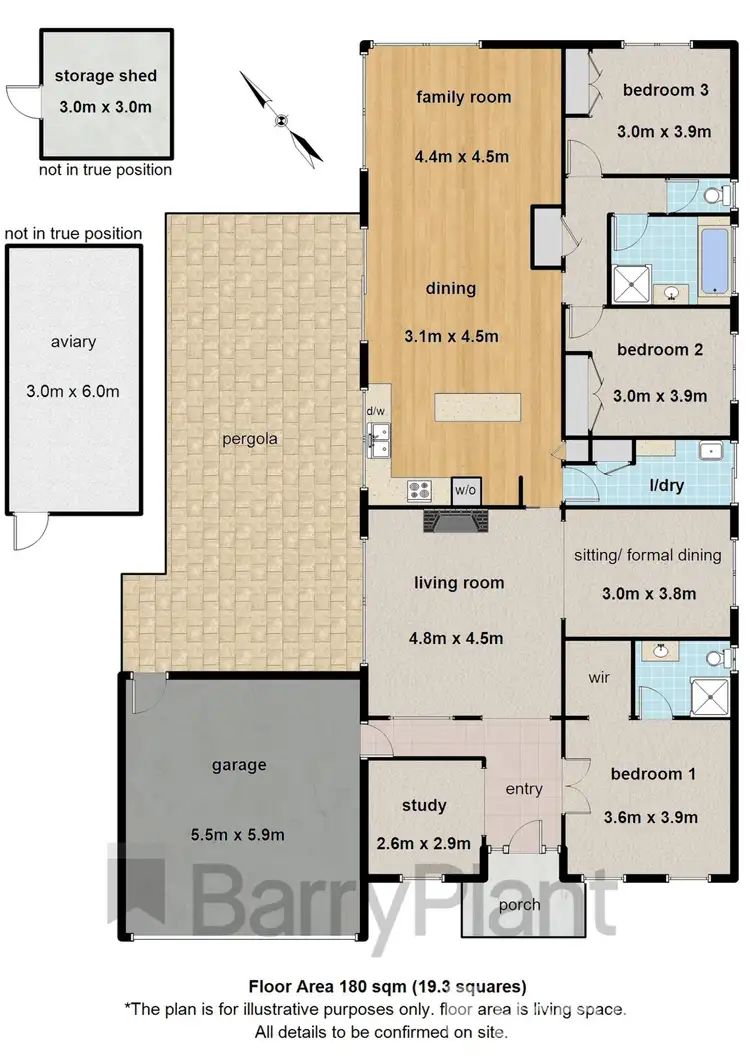 Floorplan of Homely house listing, 1a Royal Parade, Emerald VIC 3782