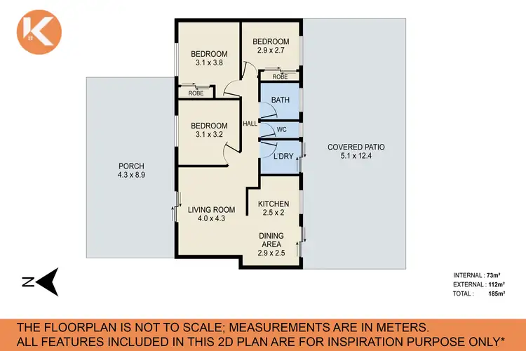 Floorplan of Homely house listing, 142 Bay Park Road, Wondunna QLD 4655