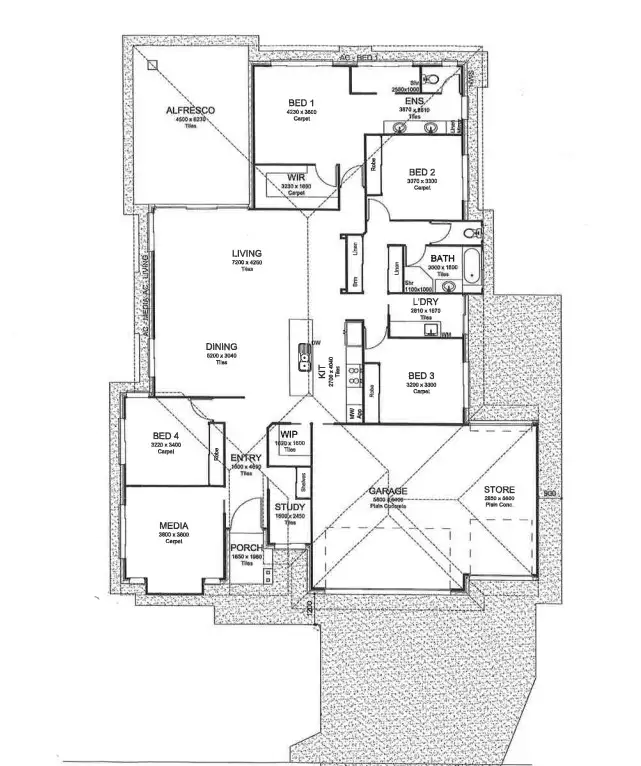 Floorplan of Homely house listing, 38 Watsons Road, Bargara QLD 4670
