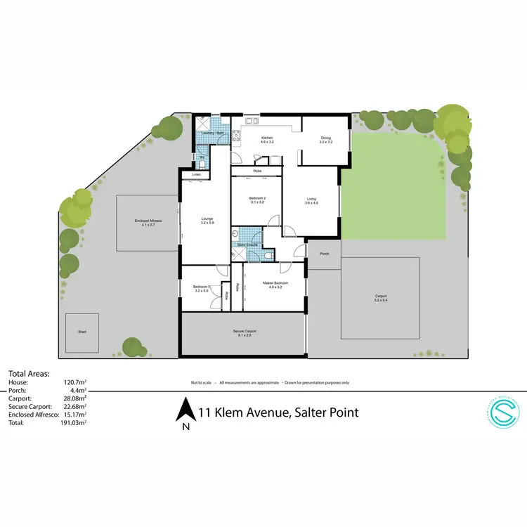 Floorplan of Homely house listing, 11 Klem Avenue, Salter Point WA 6152