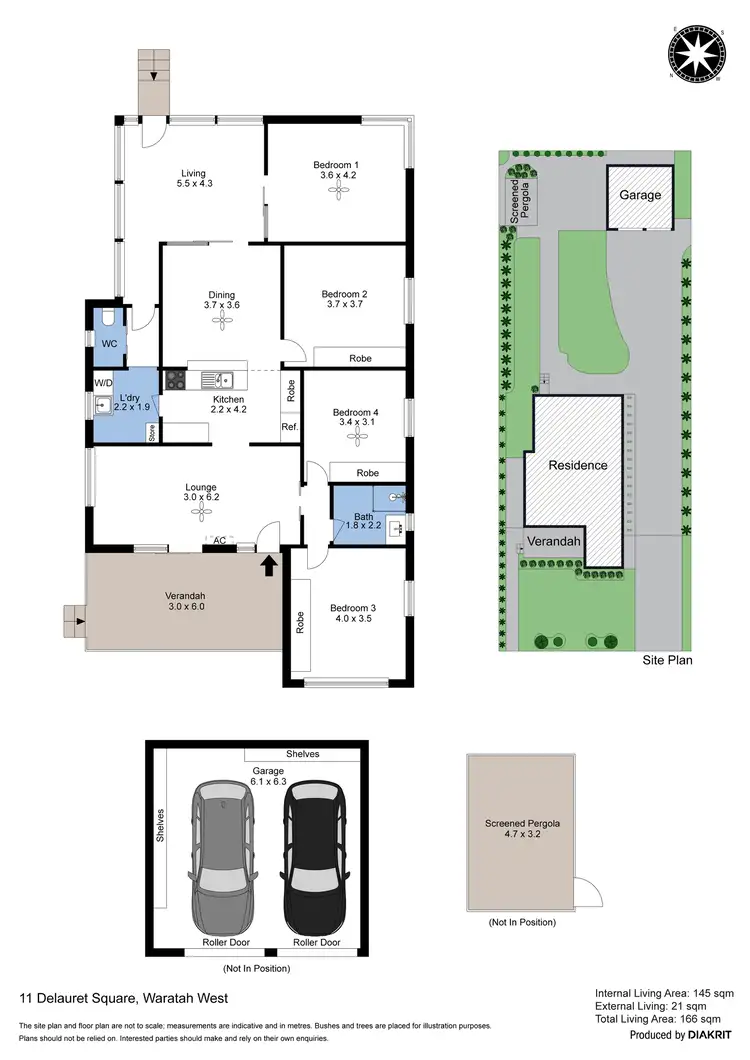 Floorplan of Homely house listing, 11 Delauret Square, Waratah West NSW 2298