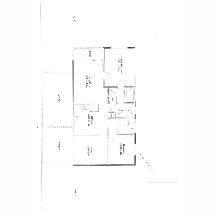 Floorplan of Homely house listing, 7 Boston Close, Jamestown SA 5491