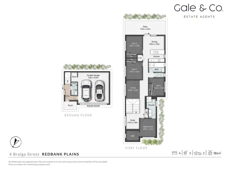 Floorplan of Homely house listing, 4 Brolga Street, Redbank Plains QLD 4301