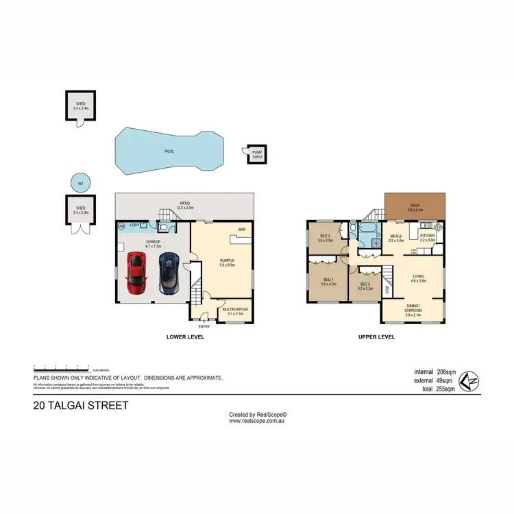 Floorplan of Homely house listing, 20 Talgai Street, Bracken Ridge QLD 4017