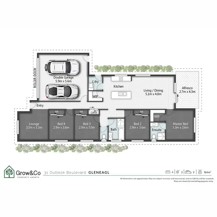 Floorplan of Homely house listing, 31 Outlook Boulevard, Gleneagle QLD 4285