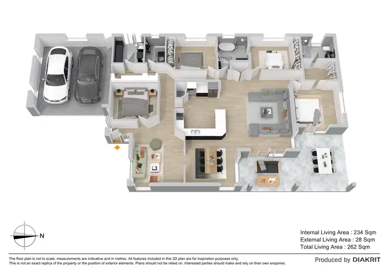 Floorplan of Homely house listing, 96 Alfriston Drive, Buderim QLD 4556