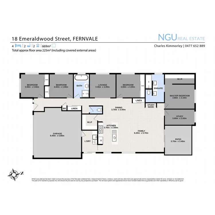 Floorplan of Homely house listing, 18 Emeraldwood Street, Fernvale QLD 4306
