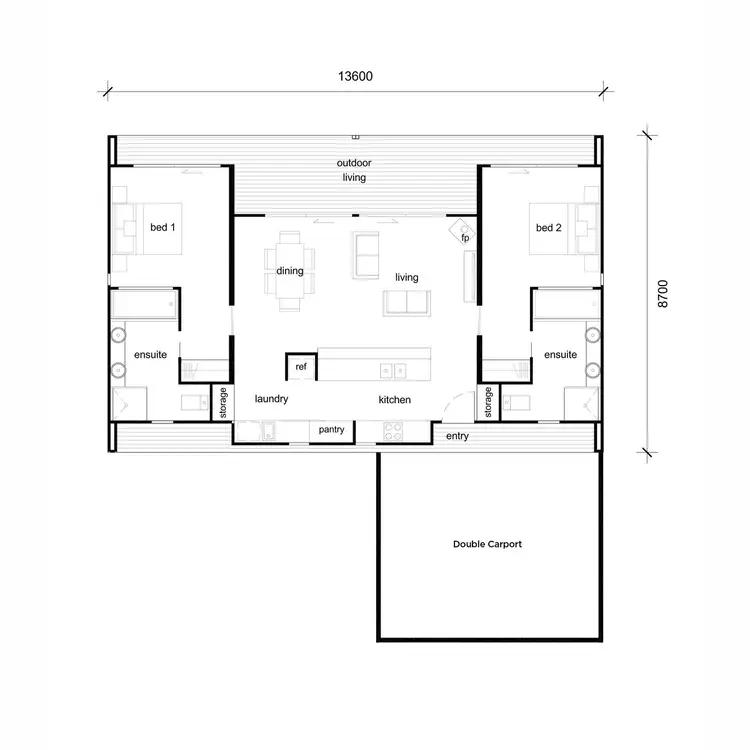 Floorplan of Homely house listing, 6/27 Skerman Lane, Booroobin QLD 4552