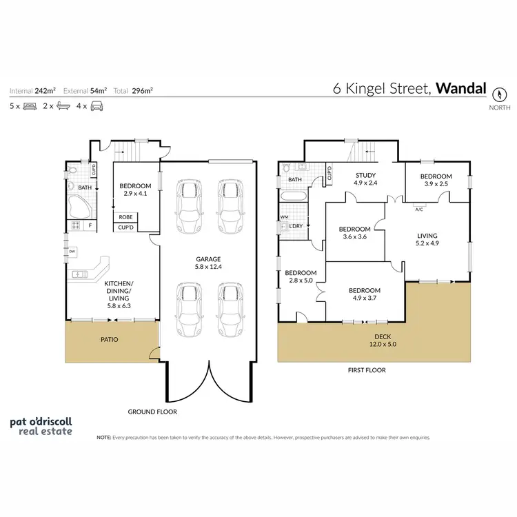 Floorplan of Homely house listing, 8 Kingel Street, Wandal QLD 4700