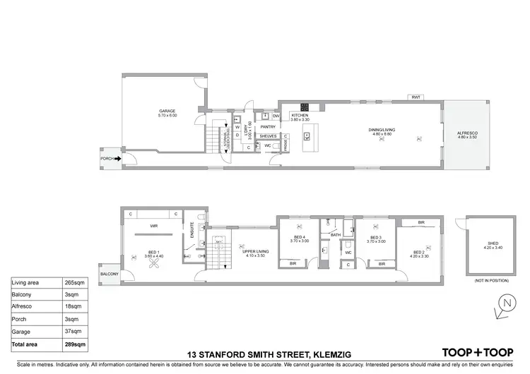 Floorplan of Homely house listing, 13 Stanford Smith Street, Klemzig SA 5087