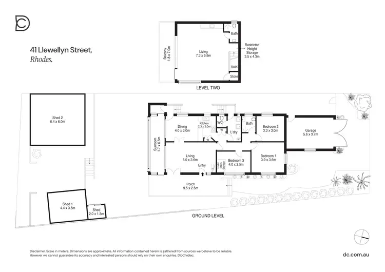 Floorplan of Homely house listing, 41 Llewellyn Street, Rhodes NSW 2138