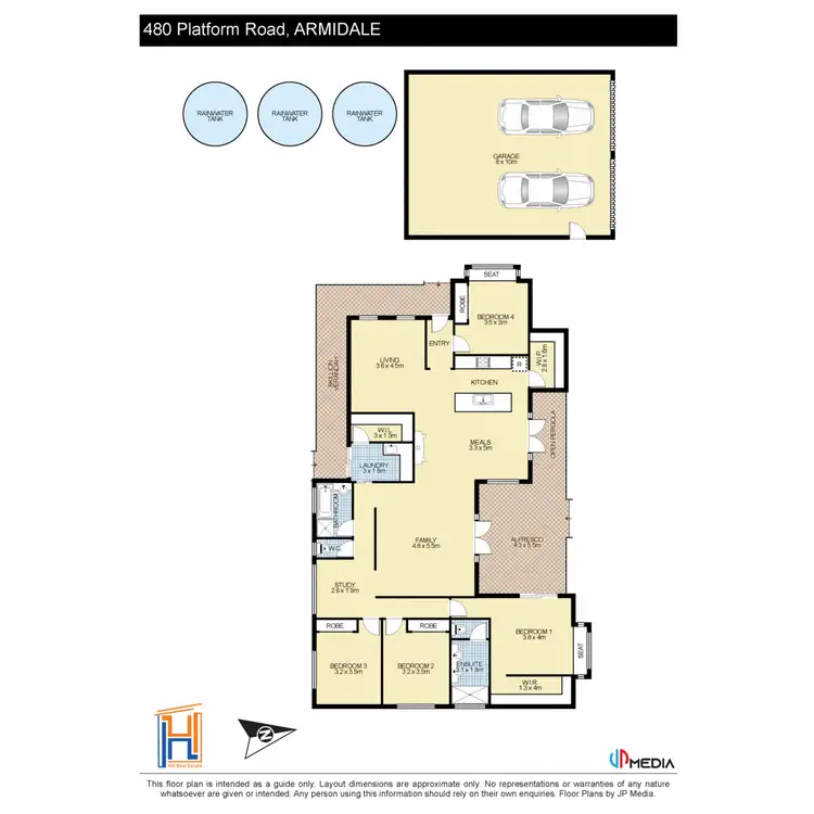 Floorplan of Homely house listing, 480 Platform Road, Armidale NSW 2350