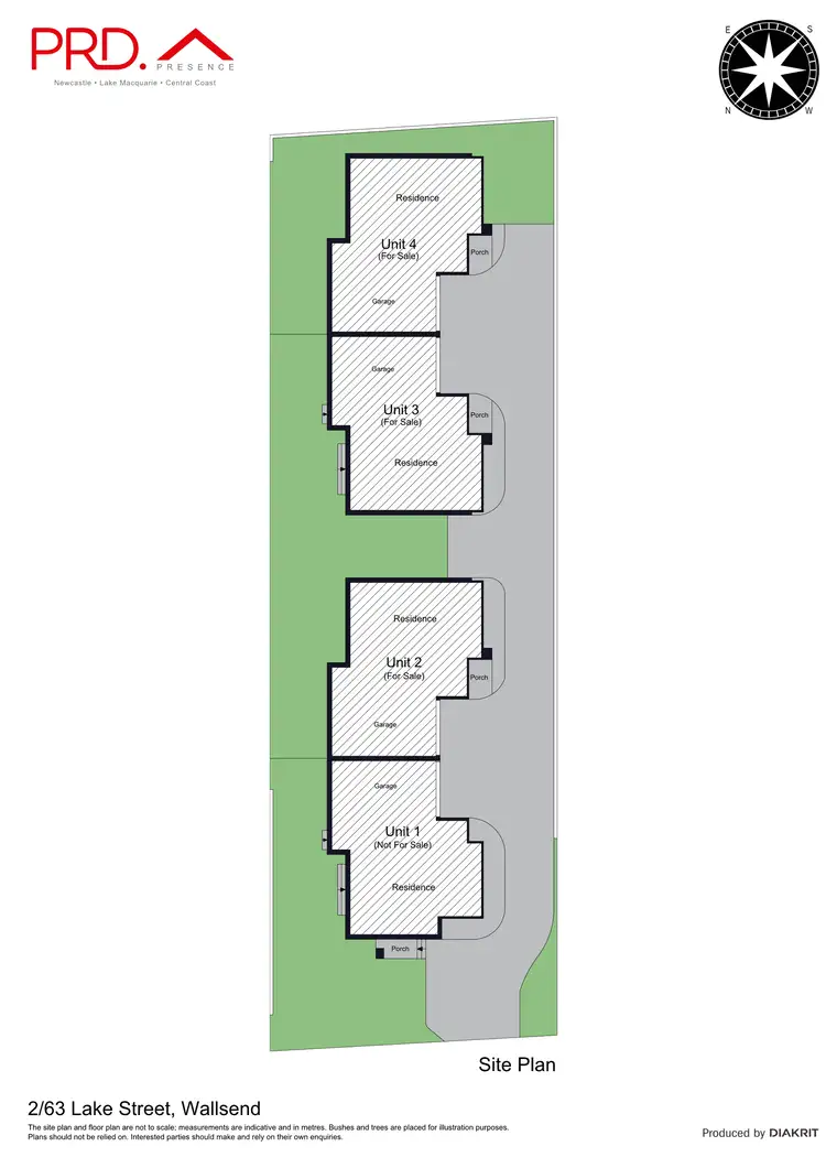 Floorplan of Homely townhouse listing, 1/63 Lake Road, Wallsend NSW 2287