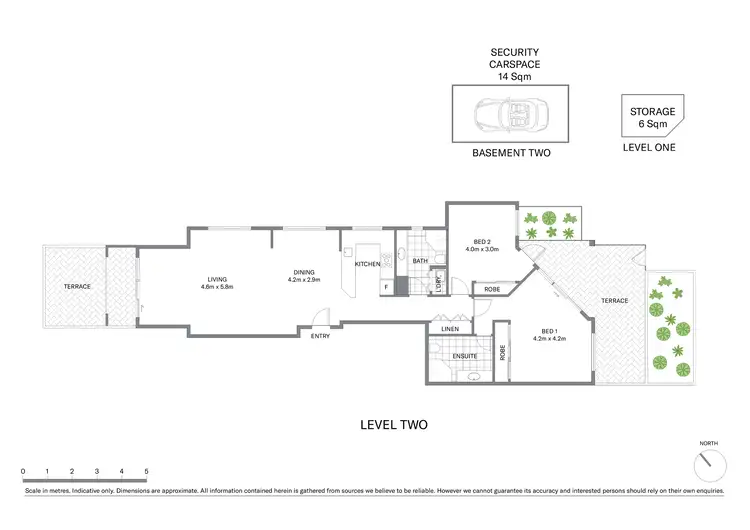 Floorplan of Homely apartment listing, 204C/26 Point Street, Pyrmont NSW 2009