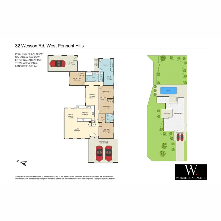 Floorplan of Homely house listing, 32 Wesson Road, West Pennant Hills NSW 2125