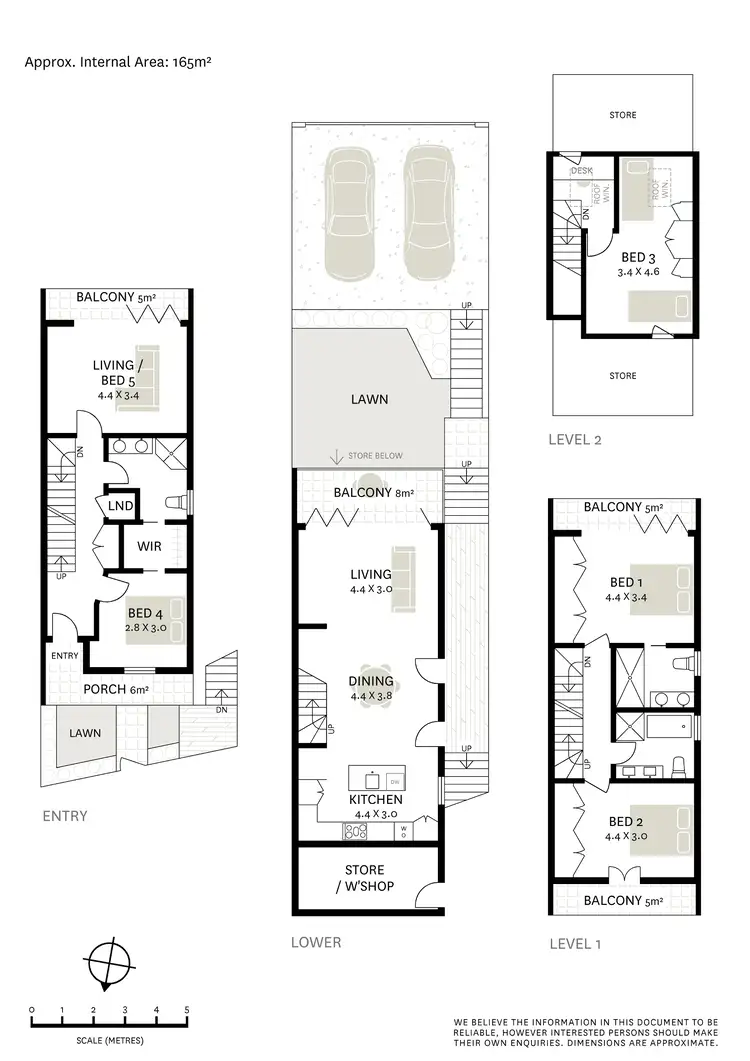 Floorplan of Homely house listing, 21 Darvall Street, Balmain NSW 2041